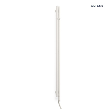 Oltens Stang S (e) 180x8 cm biały 55123000 – grzejnik łazienkowy o nowoczesnej formie