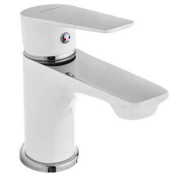 BATERIA UMYWALKOWA DOKOS  BIAŁA / CHROM