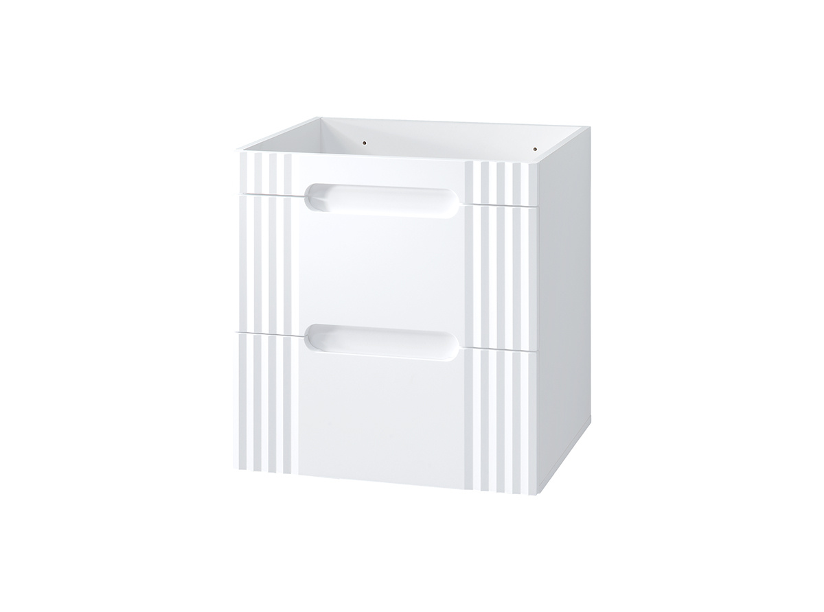 Szafka pod umywalkę 60cm 2 szuflady FIJI WHITE 82-60-D-2S