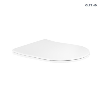 Oltens Hamnes deska sedesowa wolnoopadająca Slim twarda biała 45119000