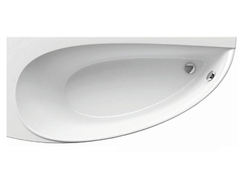 Akrylowa wanna asymetryczna Ravak Avocado 150x75 L snowwhite | CT01000000