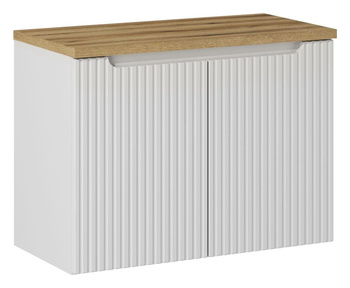 Zestaw mebli łazienkowych Nova White 80cm – SET-NOW B OAK 80CM D