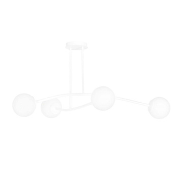 Glamour Lampa podsufitowa 4x40W biały 1025/4 HALLDOR 4