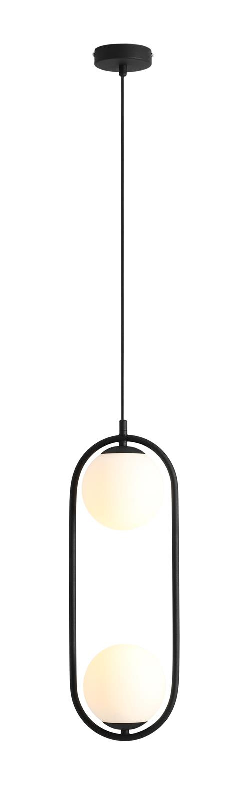 LAMPA WISZCA RIVA 2 BLACK