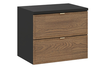 Zestaw mebli łazienkowych Talia Casella 60cm z blatem – SET-TC B BLACK 60CM