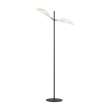 Elegancka biała lampa podłogowa VENE 1159/LP2