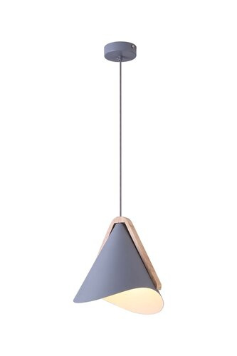 6649 Neva Lampa wisząca IP20 popielaty E27 1x MAX 60