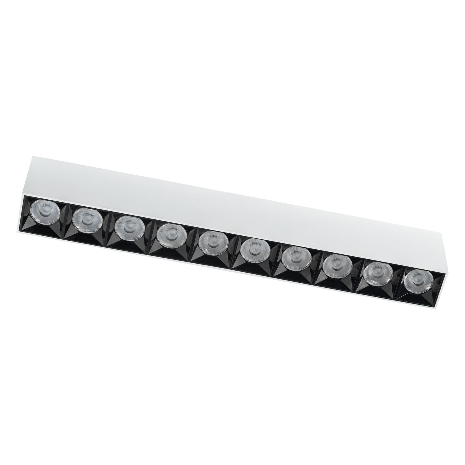 Lampa sufitowa LED biay 10x40W 4000K 10053