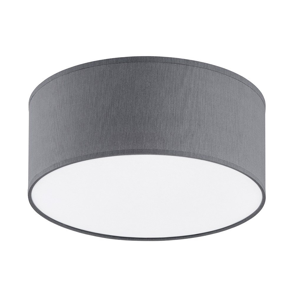 Plafon rondo na korytarz 50cm 4xE27 szary RONDO 3333 TK Lighting