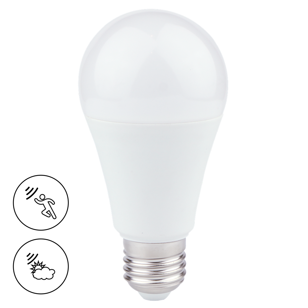 arwka LED 6W A60 E27 3000K Zmierzchowo-Ruchowa