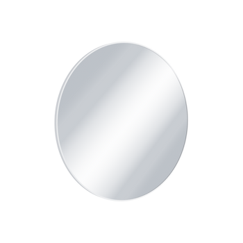 Virro lustro łazienkowe 60 cm okrągłe, biały mat