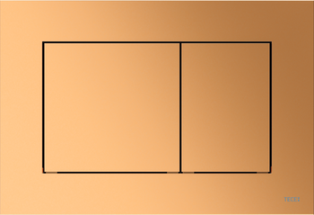 Przycisk spłukujący do WC TECE TECEnow mosiądz metaliczny 220×150×5 mm, tworzywo sztuczne ,9240419
