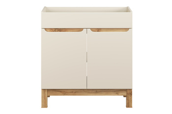 Szafka pod umywalkę 80cm 2 drzwi BALI CASHMERE 82-80-46-2D