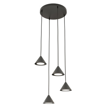 Lampa wisząca ELIT 4 PREMIUM BLACK EMIBIG 1330/4PREM