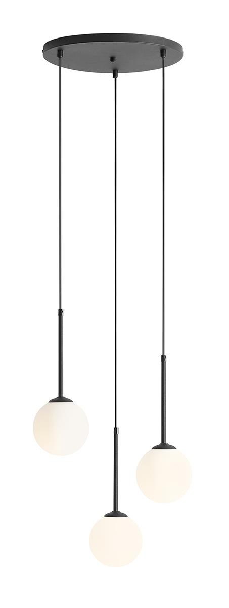 LAMPA WISZCA BOSSO 3 RING BLACK