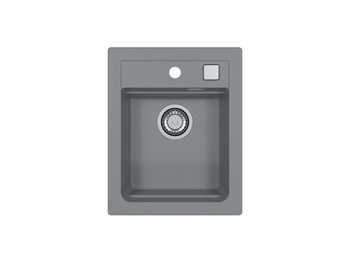 Zlewozmywak ATROX 10 beton granital 40x50cm 1 komorowy z syfonem POP-UP 1139770