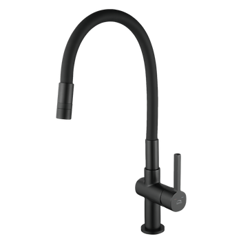 Alita - bateria zlewozmywakowa stojąca z elastyczną 2 - funkcyjną wylewką