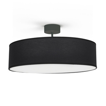 Okrągła lampa sufitowa czarny 3xE27 plafon VIOLET Nowodvorski 7961