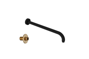 Ramię prysznicowe ścienne 40 cm okrągłe,