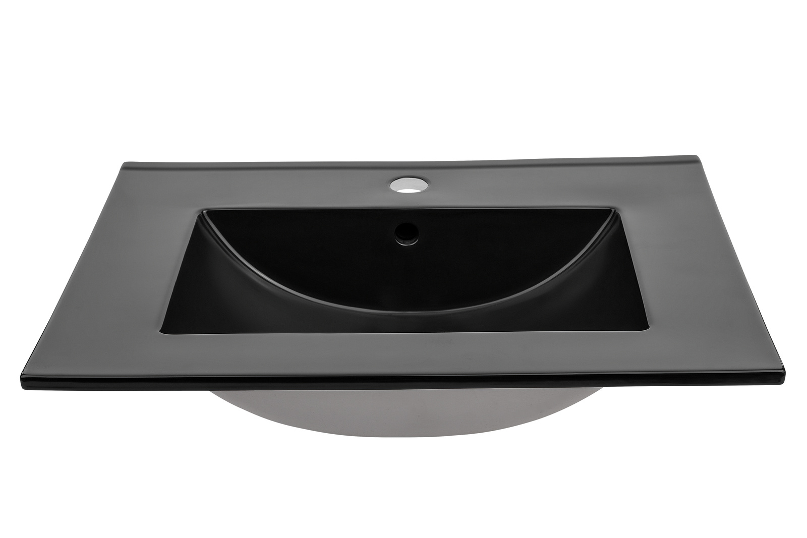 Umywalka meblowa jednokomorowa 60cm UM-LAVA BLACK 60 DP