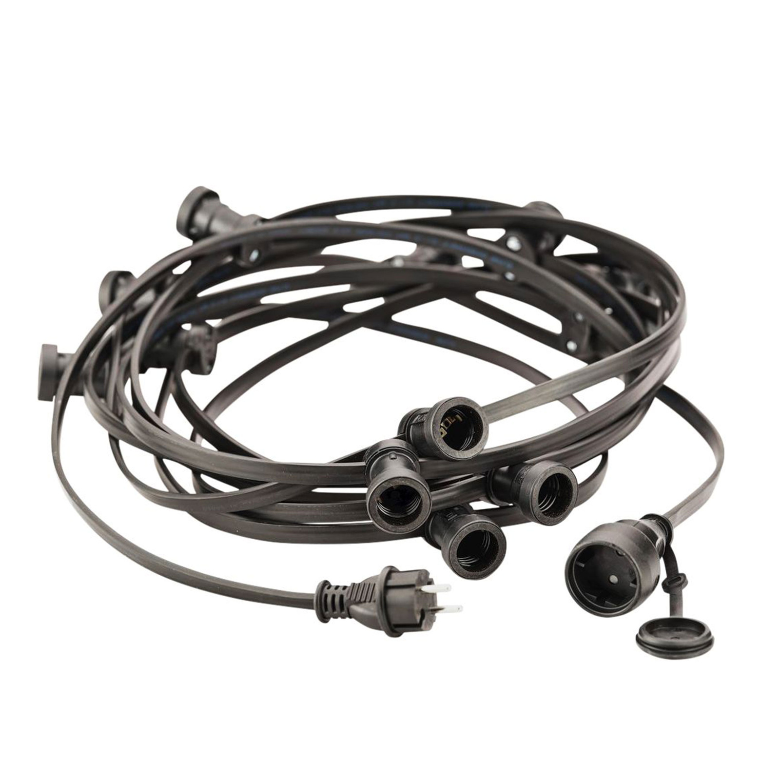 Girlanda zewnętrzna na pergolę, altanę 10m IP44 12 źródeł światła