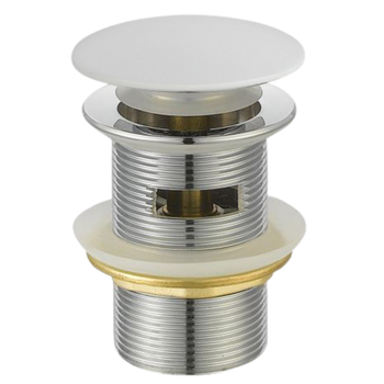 KOREK DO WANNY WOLNOSTOJĄCEJ, KOLOR BIAŁY