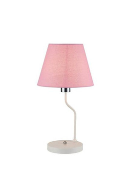 Lampka stołowa różowy klosz York Ledea 50501100
