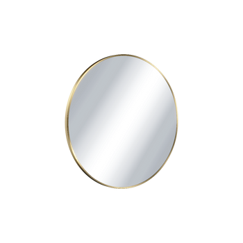 Virro lustro łazienkowe 60 cm okrągłe, złoty szczotkowany