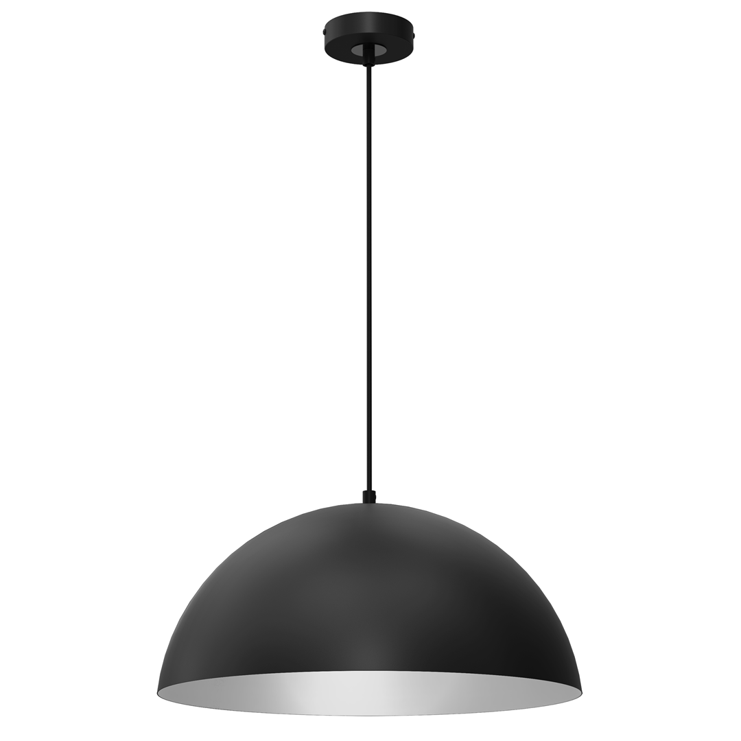 Lampa wiszca BETA BLACK/WHITE 1xE27 45cm