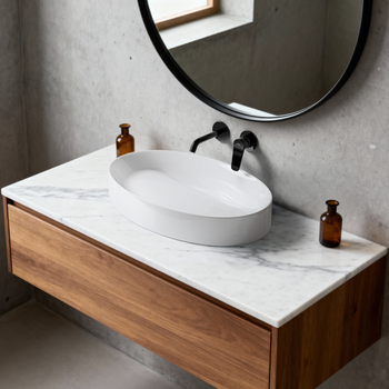 UMYWALKA NABLATOWA ELARA 60 CM INVEN TREND, OWALNA