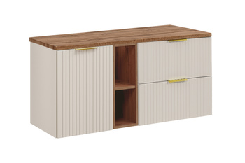 Zestaw mebli łazienkowych Adel Cashmere 120cm z blatem – SET-ADC B WOTAN 120CM LB