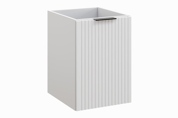 Szafka pod blat 40cm z koszem na pranie ADEL WHITE 81-40-1DK