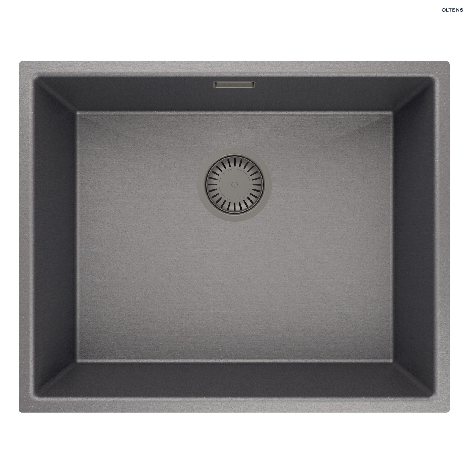 Oltens Stalvask zlewozmywak stalowy 1-komorowy 54x44 cm czarny 71101300