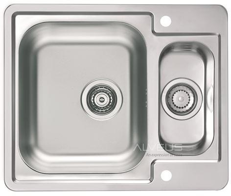 ALVEUS LINE MAXIM 50 zlewozmywak stalowy satynowy 1085957