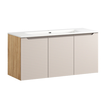 Zestaw mebli łazienkowych Luxor Beige 120cm z umywalką meblową SKY – set-lxb 120cm d sky