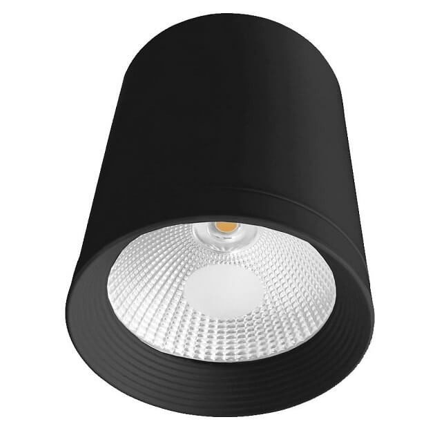 Oprawa natynkowa Zovo czarna LED