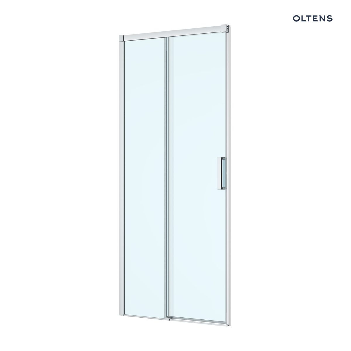 Oltens Breda drzwi prysznicowe 100 cm chrom/szkło przezroczyste 21213100