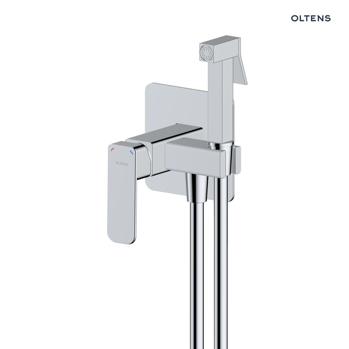 Oltens Hadsel bateria bidetowa podtynkowa komplet chrom 31101100