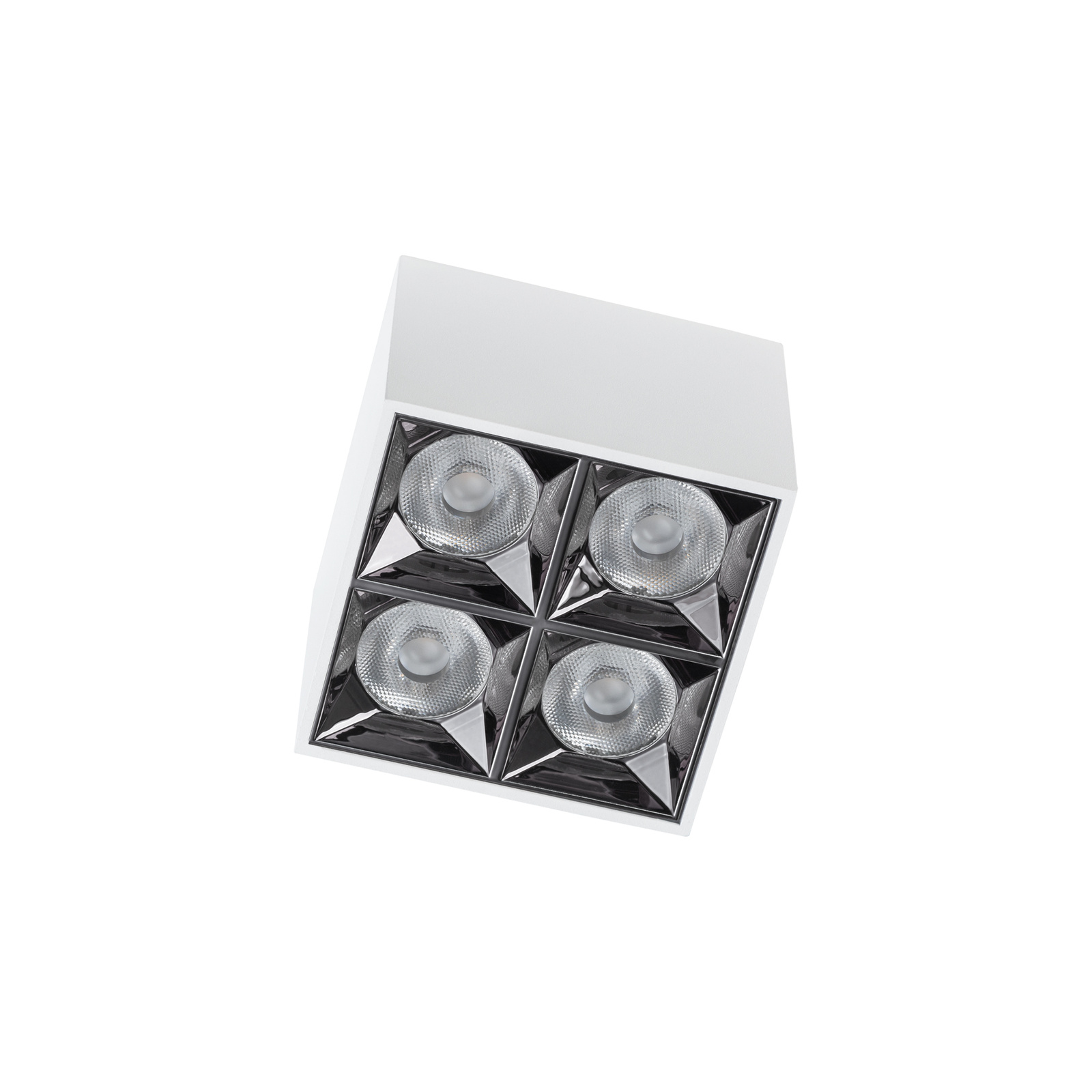 Nowoczesna lampa sufitowa do kuchni biay 4x16W LED 10051