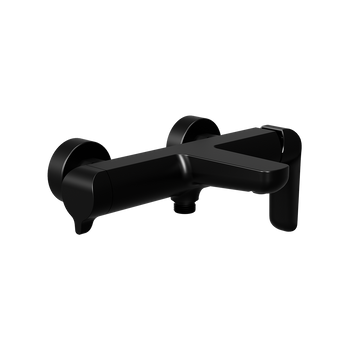 Clever 2.0 bateria wannowo-prysznicowa, czarny soft