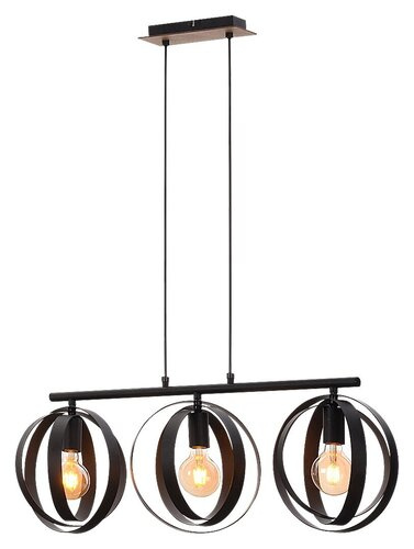 5361 Cortado Lampa wisząca IP20 czarny E27 3x MAX 40
