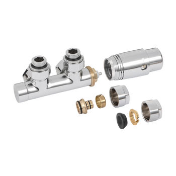 ZESTAW DO DOLNEGO PODŁĄCZENIA ZESPOLONY TYPU DUOPLEX CHROM PROV