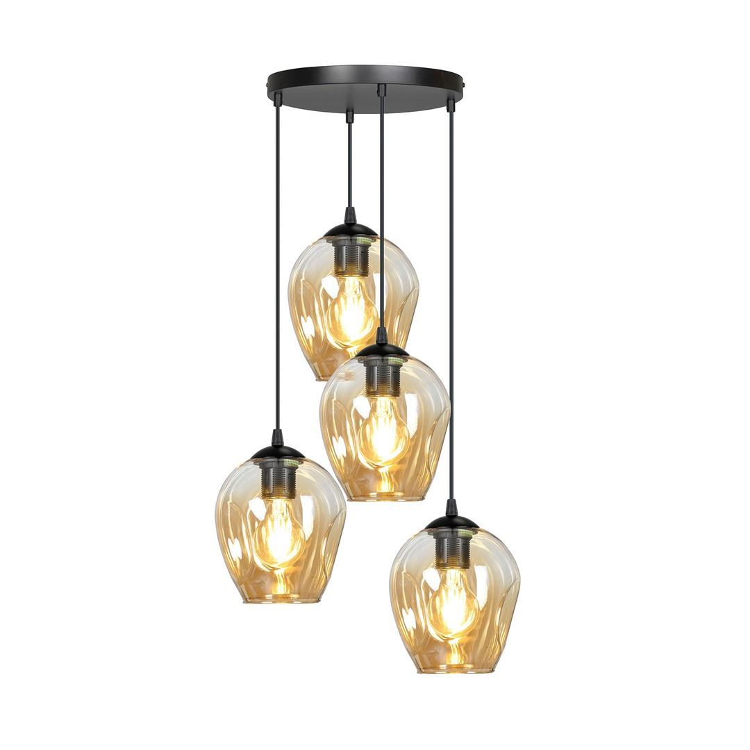 Mix lampa wiszca stylowe klosze 4x60W E27 681/4PREM ISTAR 4 PREMIUM