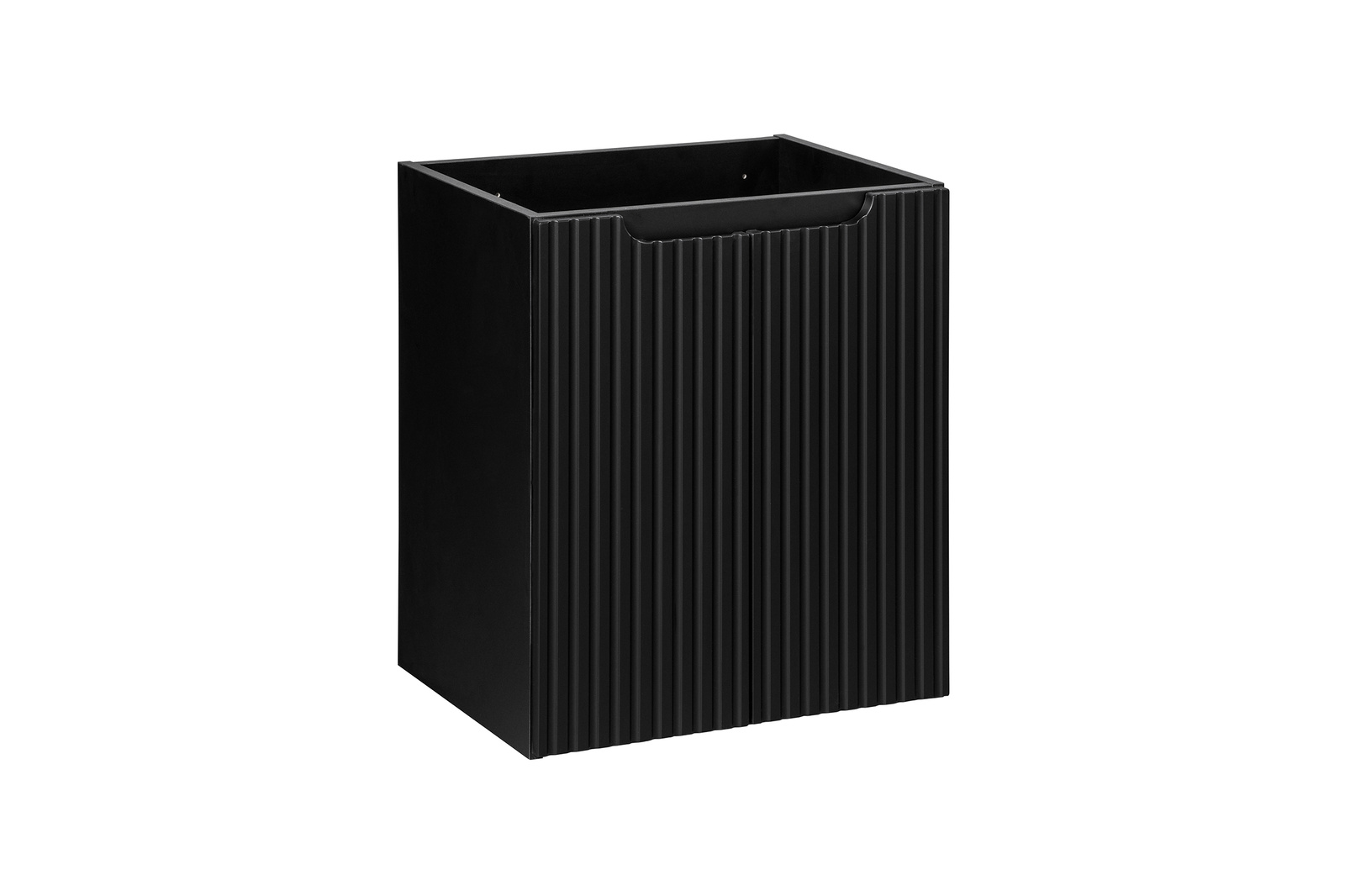 Szafka pod umywalkę 50cm 2 drzwi NOVA BLACK D2 82-50-2D