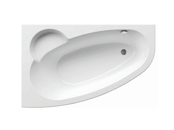 Akrylowa wanna asymetryczna Ravak Asymmetric 160x105 L snowwhite | C461000000