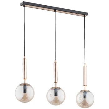 Stylowa listwa sufitowa VOLDA PICOLO 63067 z okrągłymi kloszami