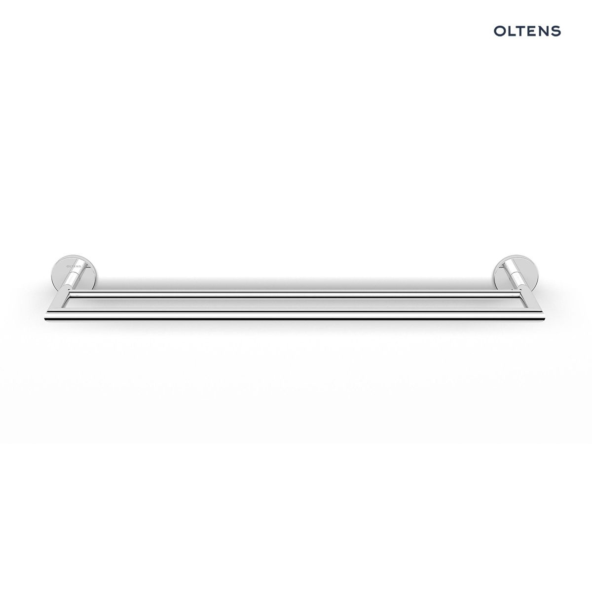 Oltens Gulfoss wieszak na ręcznik 60 cm podwójny chrom 80102100