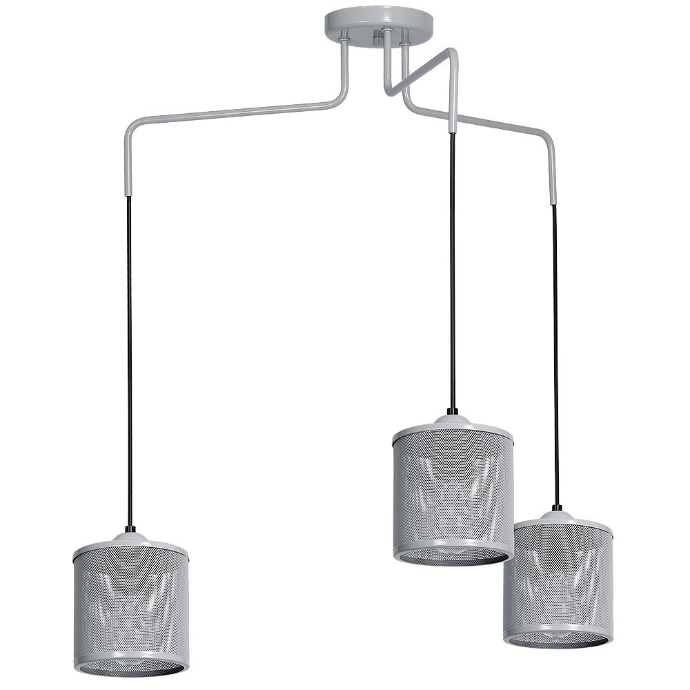 Lampa wiszca LOUISE GREY 3xE27