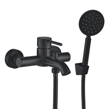 NOIA bateria wannowa ścienna z zestawem natryskowym