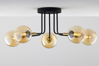 BURANO nowoczesny żyrandol 5-punktowy 2038